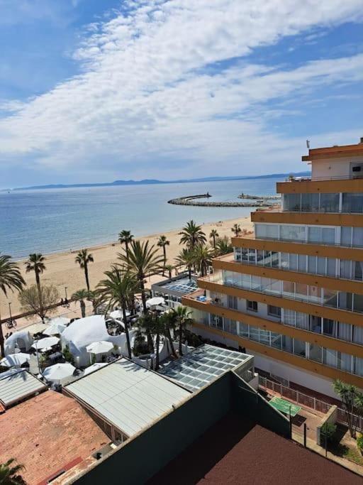 Holiday Center Apartamento Vistas Mar, Acceso Directo Playa Y Piscina Roses Esterno foto