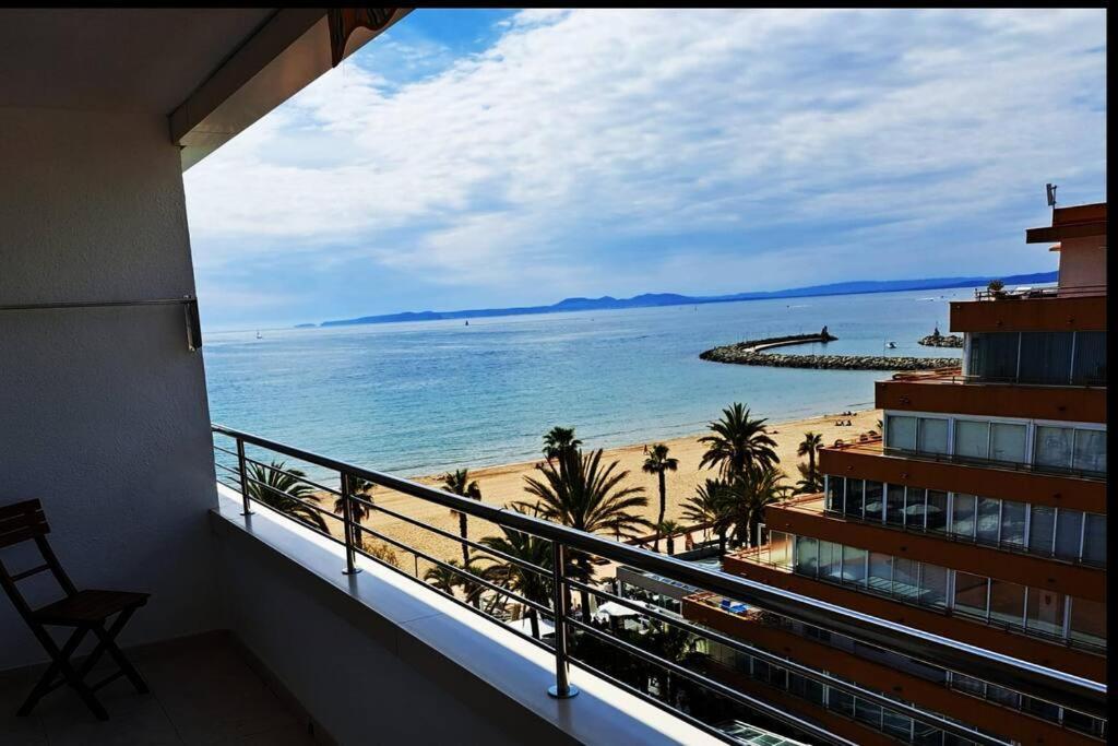 Holiday Center Apartamento Vistas Mar, Acceso Directo Playa Y Piscina Roses Esterno foto